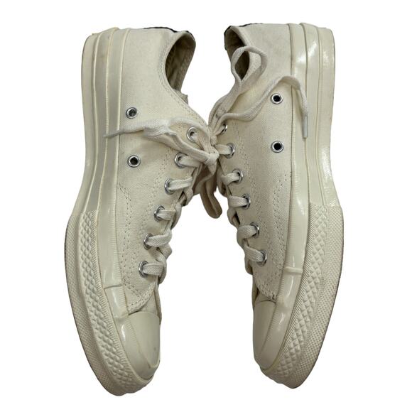 Converse x PLAY COMME DES GARÇONS CDG Play Low Off White Sneakers - Picture 8 of 12